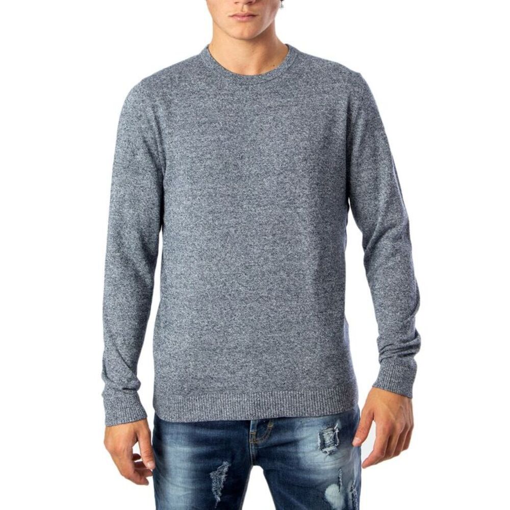Jack Jones Blue Cotton Men's Sweatshirt